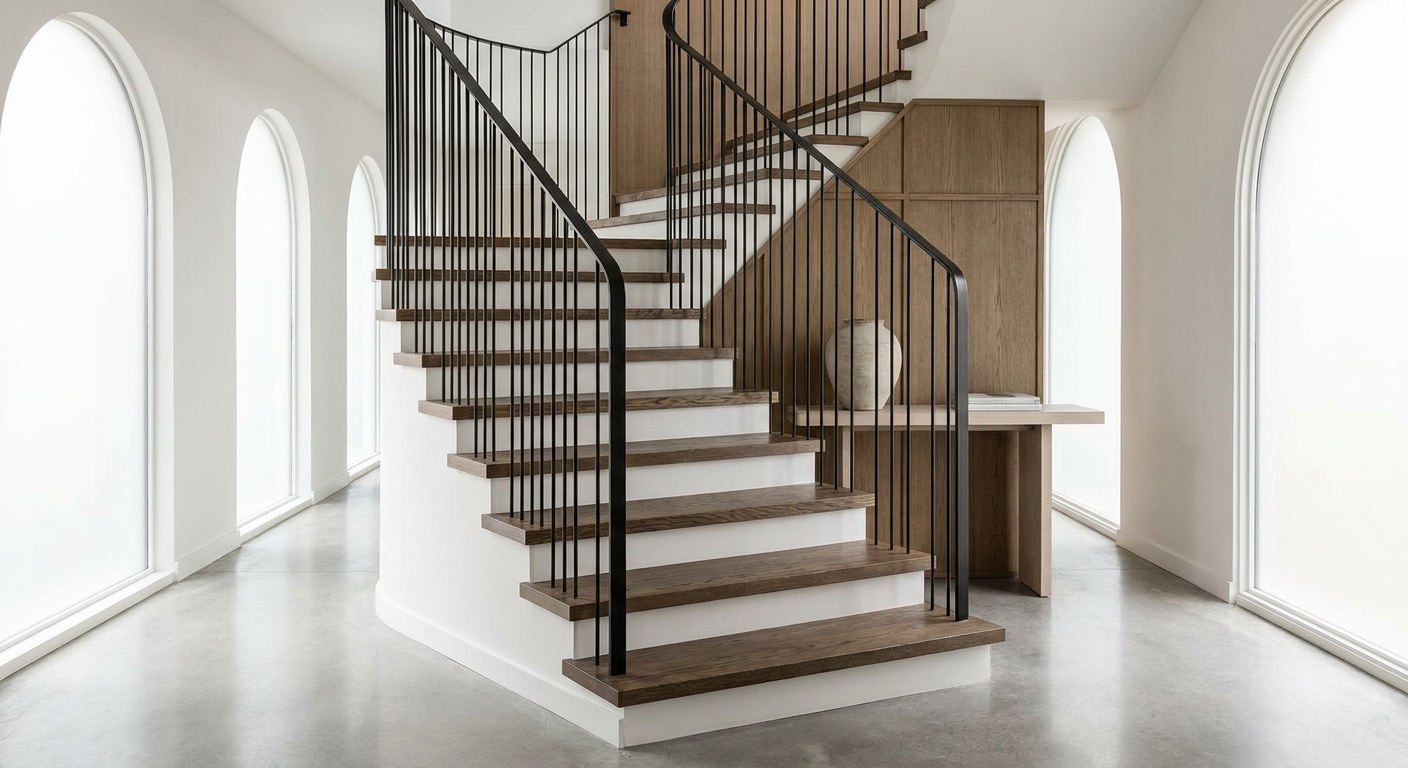 Staircase finish carpentry